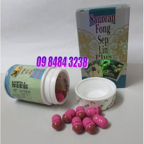 Saurean fong sep lin plus - Tuyết liên phong thấp linh Malaysia Trị phong thấp, đau nhức xương khớp